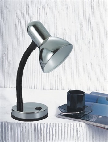 Flexi Desk Lamp Silver - Click Image to Close